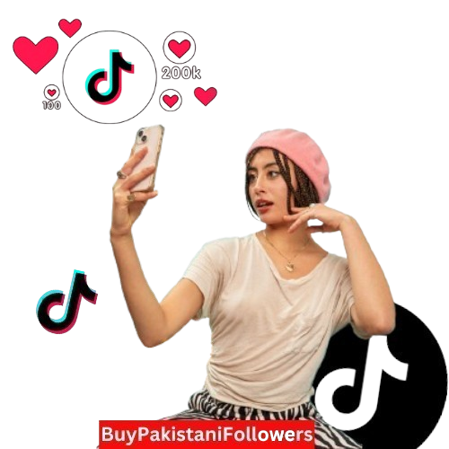 Promotional banner for buying TikTok followers in Pakistan, highlighting it as the key to achieving success on the TikTok platform.