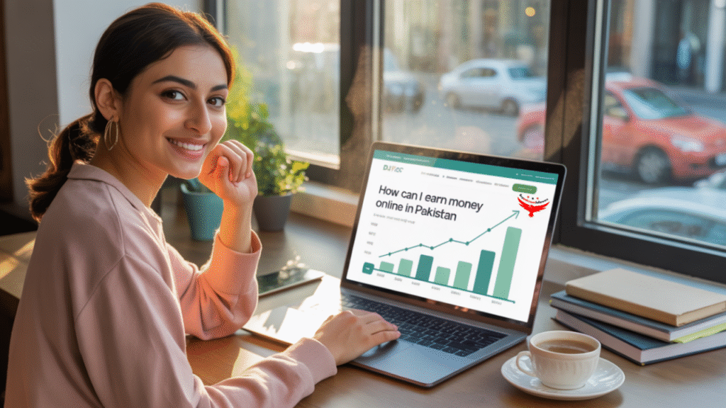 Learn how to earn money online in Pakistan through freelancing, blogging, YouTube, TikTok, eCommerce, and digital services.